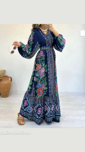 پیراهن بلند ساحلی ترک زنانه اشیلدا